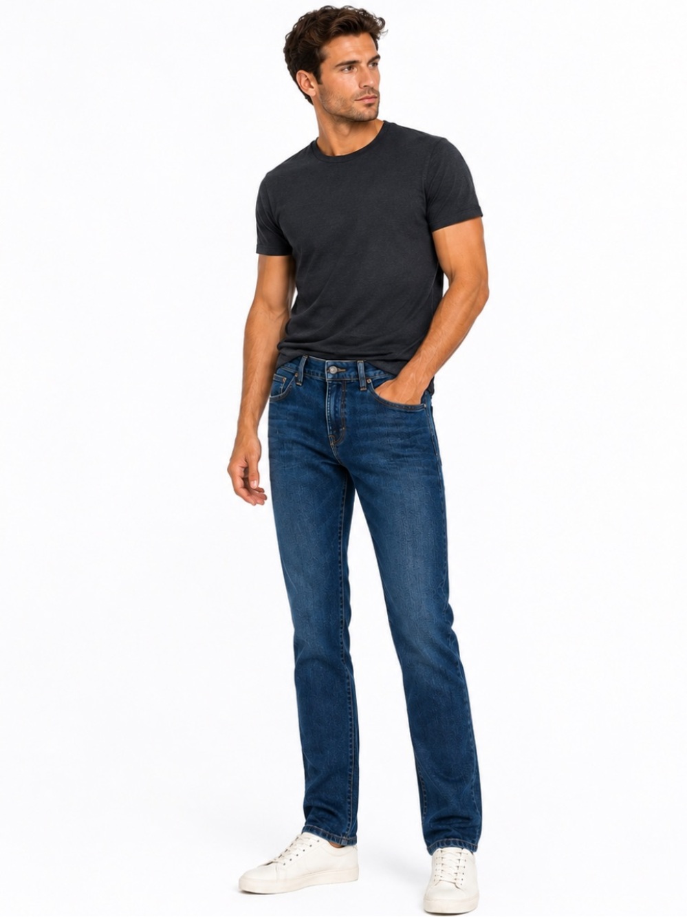 Hollister Men’s Slim Straight Jeans Medium Wash 100% Cotton 31x32